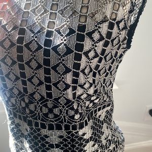 Nanette Lepore Lace sleeveless blouse